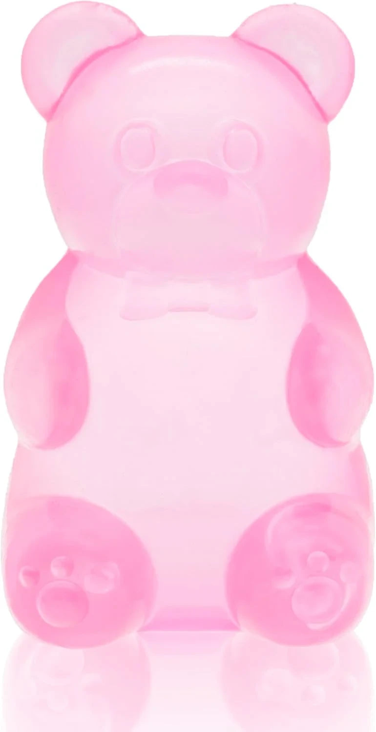 Stress Bear Squishy Ball, Gummy Bear Toy, Sugar Filled Squishy Toys for Kids Stress Relief - High Density Squeeze Balls for Students Calming - Ultra-Soft Decompression Venting Toys