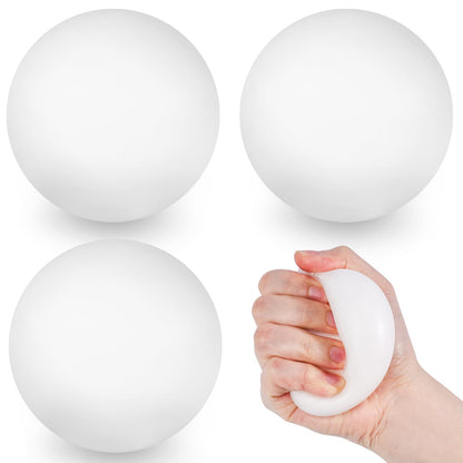 Schylling Snow Ball (NeeDoh) Crunchy, Squishy, Squeezy, Stretchy Stress Balls Gift Set Bundle - 2 Pack