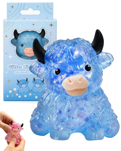Schylling NeeDoh Nice Cube Swirl - Sensory Toy with a Super Solid Squish - Unique, Swirling Color Blend - Color May Vary (1 Per Pack)