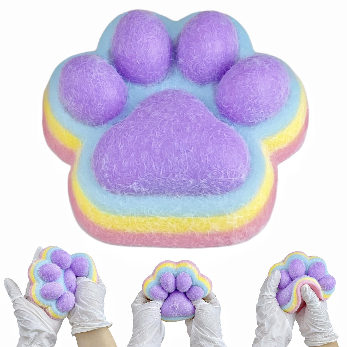 Schylling NeeDoh Teenie Gobs of Globs - Sensory Squeeze Toy - Contains 18 Mini Groovy Globs - 1.25" Wide - Multicolored